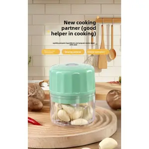 Electric Garlic Press Chili Pepper Grinder