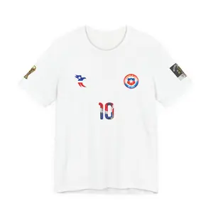 Alexis #7 Soccer Jersey Tee | Chile Football Number 7