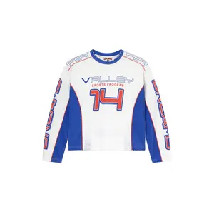 Air Force Thermal Sweatshirt "White / Blue" VAL114