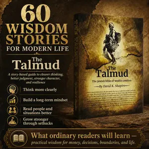 The Talmud 60 Jewish Stories on Wealth, Money, Value, Patience, Trust, Judgment, Human Nature, Long-Term Thinking, Better Decisions, Character, Boundaries & Practical Life Lessons — A Wealth Wisdom and Personal Growth Book