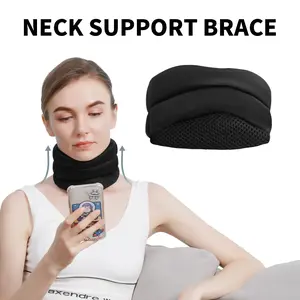 Cross-border three-stage neck protection, breathable neck support, anti-bow orthotics, household physiotherapy, sponge shoulder protection, cervical spine neck protection cover