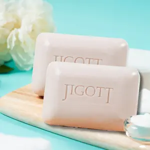 JIGOTT  Goat Milk Peeling Soap (2 Pack) 100g