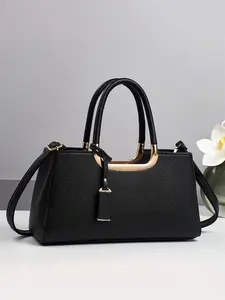 Fashion Retro Crossbody Handbag, Multi-Functional Large Capacity Shoulder Bag, Stylish Design, Casual PU Material, Perfect for Travel and Shopping, Vintage Crossbody Bag, Fashionable Crossbody Bag
