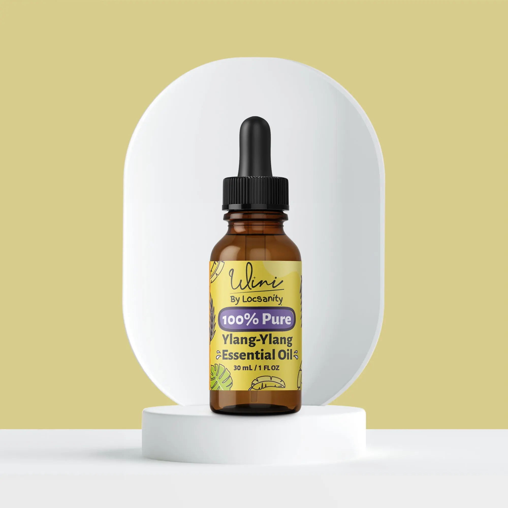 WINI by Locsanity Ylang-Ylang Essential Oil 30 ML - Pure Natural Floral Scent for Aromatherapy & Wellness Solution Therapeutic Flowers