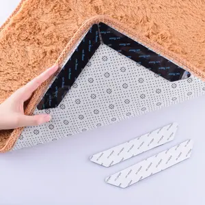 Reusable Double‑Sided Rug Gripper Pads, Non‑Slip for Hardwood Tile Laminate Floors, Renter Friendly