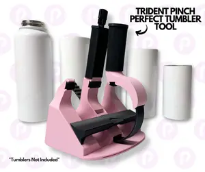 Trident Pinch Perfect Highlights - Ultimate Tumbler Sublimation Tool, 12oz-40oz Skinny & Thick Tumblers