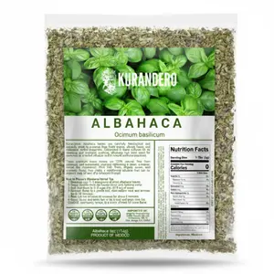 KURANDERO VIRAL Albahaca Seca-4oz (113gr) is 100% natural, vegan, and additive-free. Handpicked and dried to preserve its aroma and flavor, perfect for soothing herbal teas. A versatile herb for daily wellness, tea making, and delicious cooking.