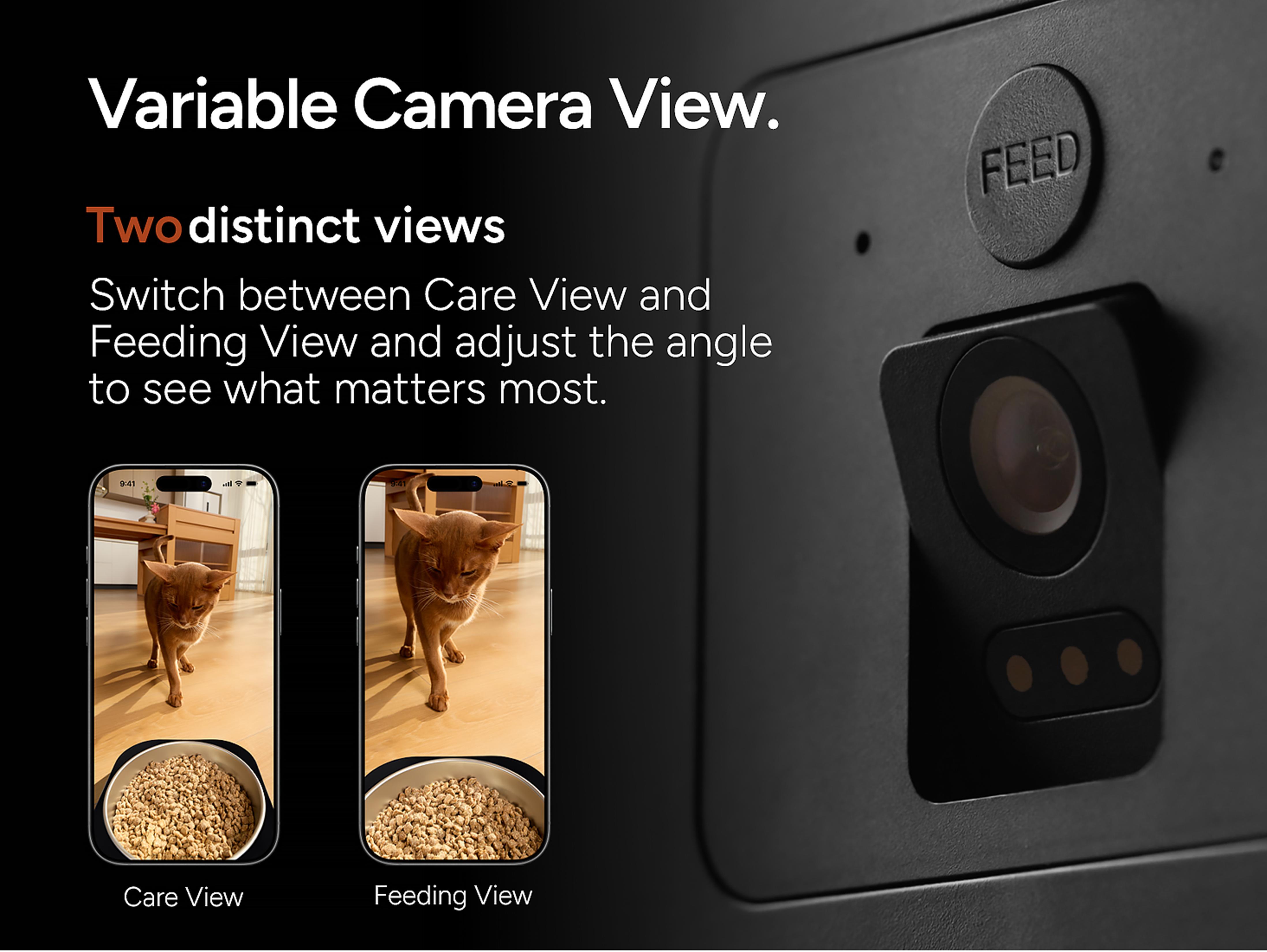 Automatic Cat Feeder with Camera: 6L Automatic Dog Feeder with 2-Way Audio Night Vision Dual Power Supply App Control 2.4G WiFi, Timed Auto Cat Food Dispenser with Stainless Steel Bowl(White) Automatic Cat Feeder with Camera: 6L Automatic Dog Feeder with 2-Way Audio Night Vision Dual Power Supply App Control 2.4G WiFi, Timed Auto Cat Food Dispenser with Stainless Steel Bowl(White)