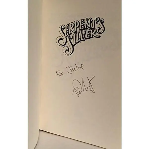 USED Book - Serpent's Silver by Piers Anthony (Hardcover) - english