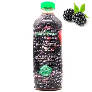 Jungle Pulp BLACKBERRY Puree Mix from Costa Rica - For Cocktails and Desserts