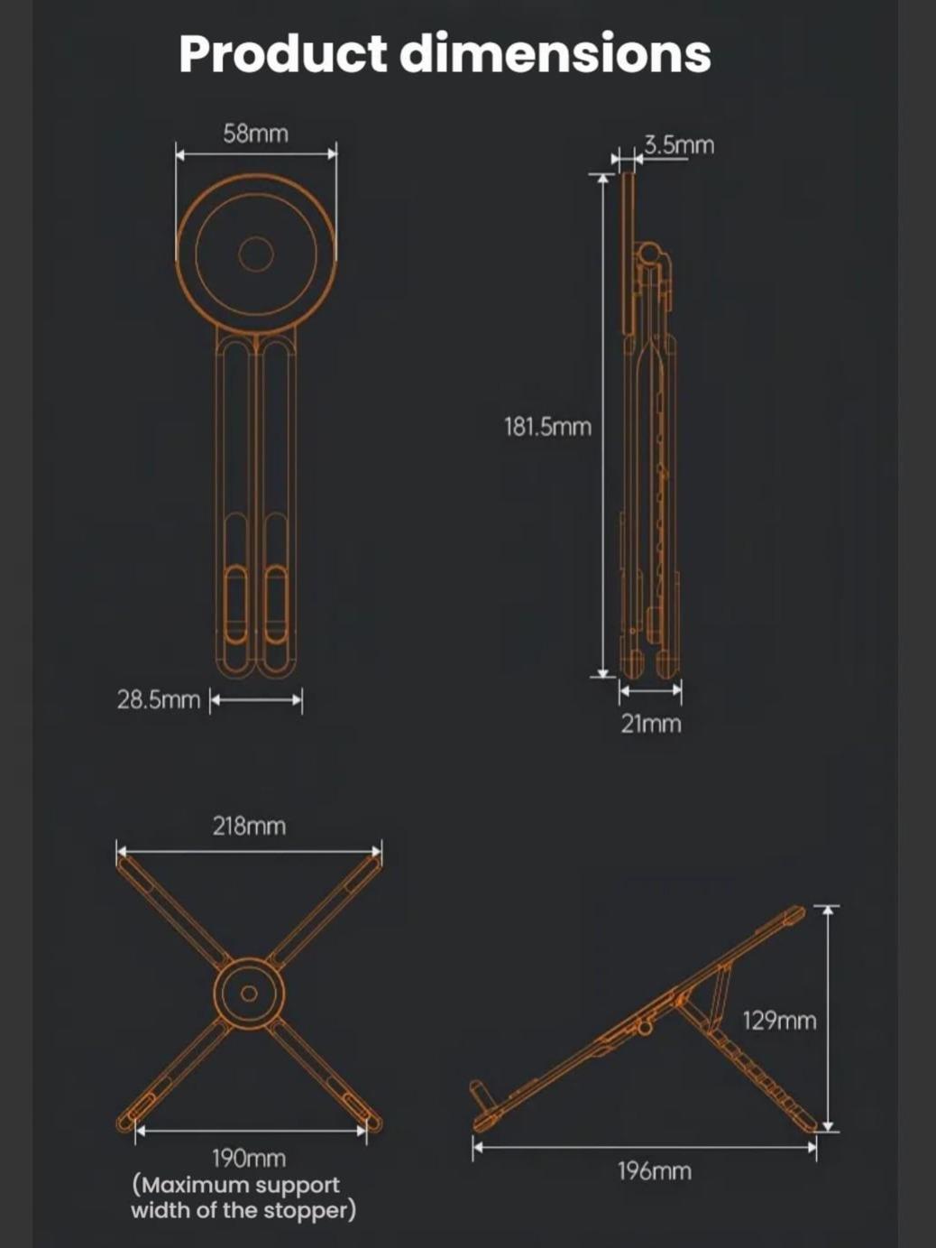 3-in-1 Multifunctional Stand for Mobile Phone Tablet Laptop, New Aluminum Alloy Foldable Portable Travel Stand,Powerful Magnetic Suction,Suitable for Travel, Office Tripod Smartphone Cellphone Folding 3-in-1 Multifunctional Stand for Mobile Phone Tablet Laptop, New Aluminum Alloy Foldable Portable Travel Stand,Powerful Magnetic Suction,Suitable for Travel, Office Tripod Smartphone Cellphone Folding