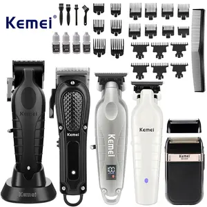 Kemei full large set, five-piece set，KM2296,KM1071,KM2293silver，KM2299white.KM2024