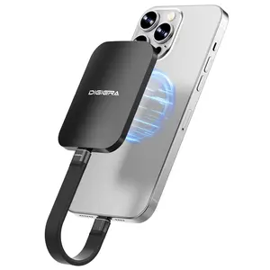 DIGIERA Porta Hub Magnetic SSD – 1TB/2TB Portable Titanium Alloy Storage, USB-C 20Gbps, Supports 4K ProRes Capture, All-in-One Hub