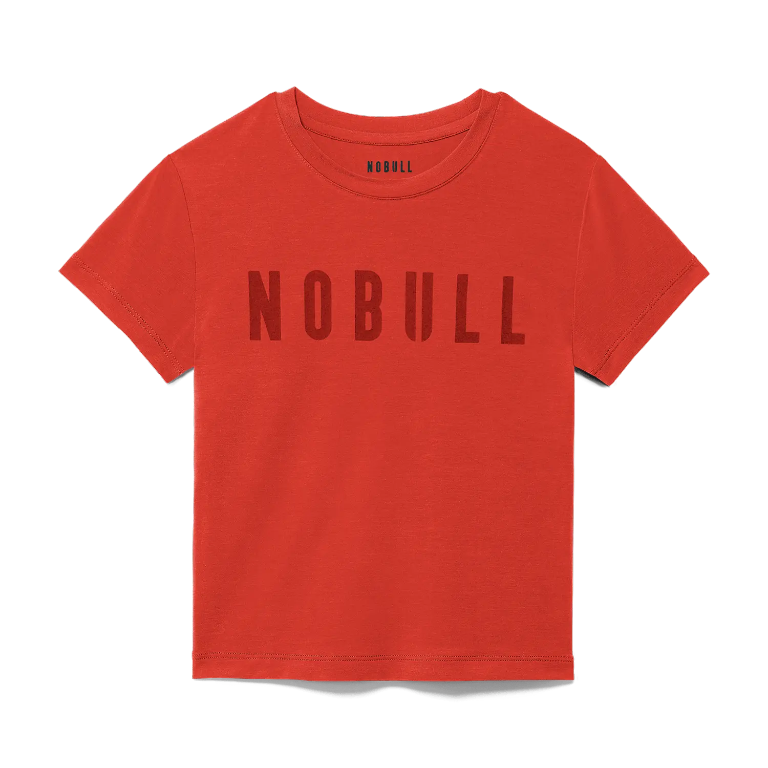 NOBULL Women's  Fitted Tee in Crimson