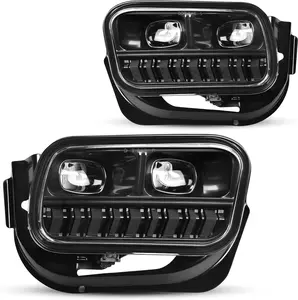YITAMOTOR LED Fog Light Compatible with 2009-2012 Dodge Ram 1500, 2010-2018 Dodge Ram 2500, 2010-2018 Dodge Ram 3500 Fog Light Replacement With 12V 42W H10 Bulbs