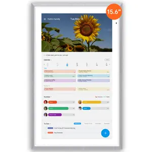 【Dual-Mode】Apolosign Digital Family Calendar, 21.5" 15.6" Wall Planner Calendar, No Subscription Fee, for Kids Chore Chart, Daily Routines, Tasks, Schedules Organizer, Auto Sync Calendar, Supports Customize Widget Dashboard, Google Home, Voice Control