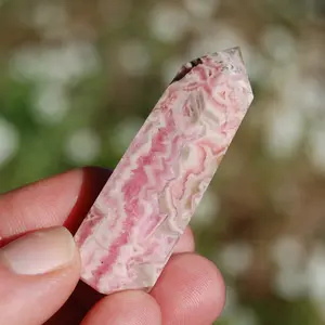 2in 37g Genuine Rhodochrosite Crystal Tower, Argentina