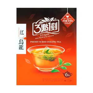 3:15PM Taiwan Red Oolong Tea Bags - 21g Healthy Brewed Loose Leaf Tea for Wellness