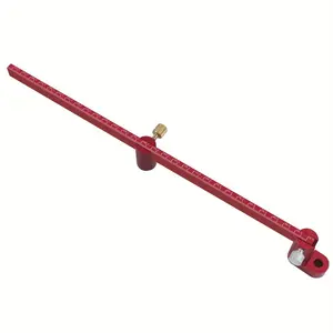 550mm Extended Woodworking Scribing Gauge, Metric Lengthening Aluminum Alloy Scribing Circle Ruler, Carpentry Drawing Compass Circular Drawing Tool, Measuring Ruler
