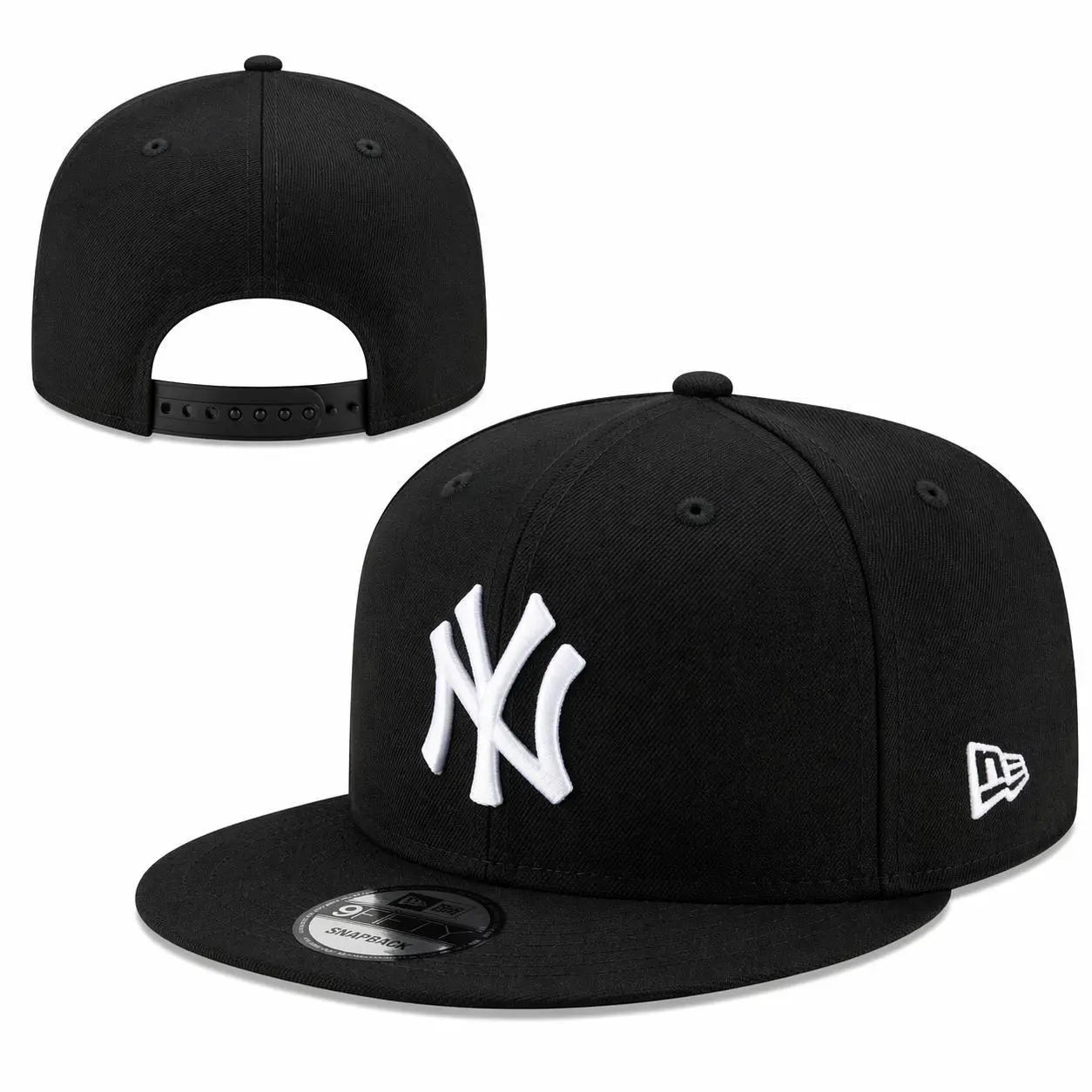 New Era New York Yankees 9FORTY A-Frame Snapback Hat White Crown Red Brim Adjustable MLB Baseball Cap Streetwear Unisex Summer Edition Retro Vintage Sport Look
