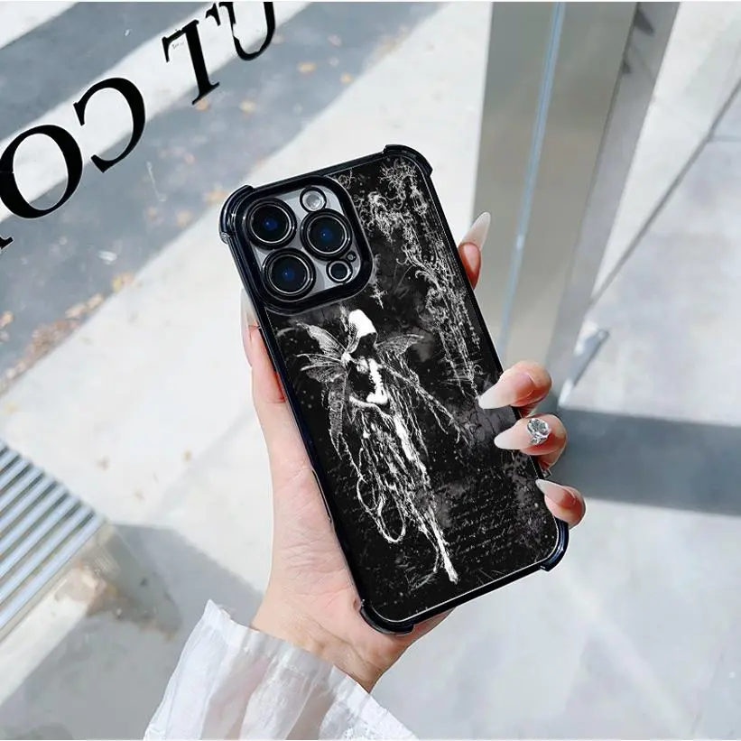 Fashion Cybersigilism Gothic Coquette Acrylic Silicone Unique Artistic  Design Phone Case for IPhone 17 16 15 14 13 12 11 Pro Max Plus Air  Shockproof Cover Protective Drop-proof Retro Stylish Holiday Gift - TikTok  Shop