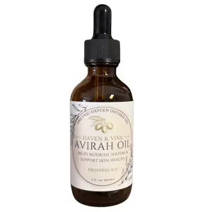 Avirah Oil | Non-Toxic | Holistic | 100% Therapeutic Oil | 2oz Glass Bottle