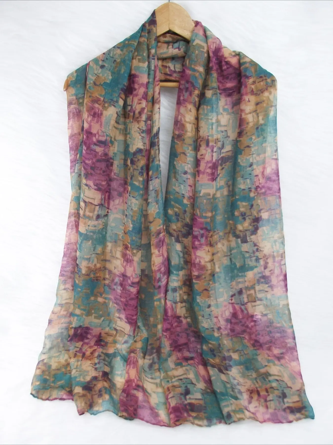 Boho Graphic Pattern Scarf Elegant Scarf For Casual Weekend Wear Boho Style Scarf Boho Shawl Summer Scarf Fashion Shawl