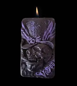 Baron Samedi candle 5 inch