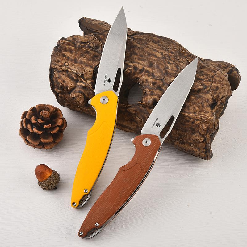 [Baipi] High-end outdoor multi-functional tactical knife, portable knife folding knife G10 non-slip handle N690 stainless steel material, anti-corrosion and wear-resistant high-performance household outdoor multi-functional folding knife