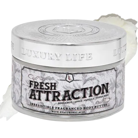 Fresh Attraction Irresistible Body Butter | Bergamot, Apple & Vanilla | Hydrating with Hyaluronic Acid