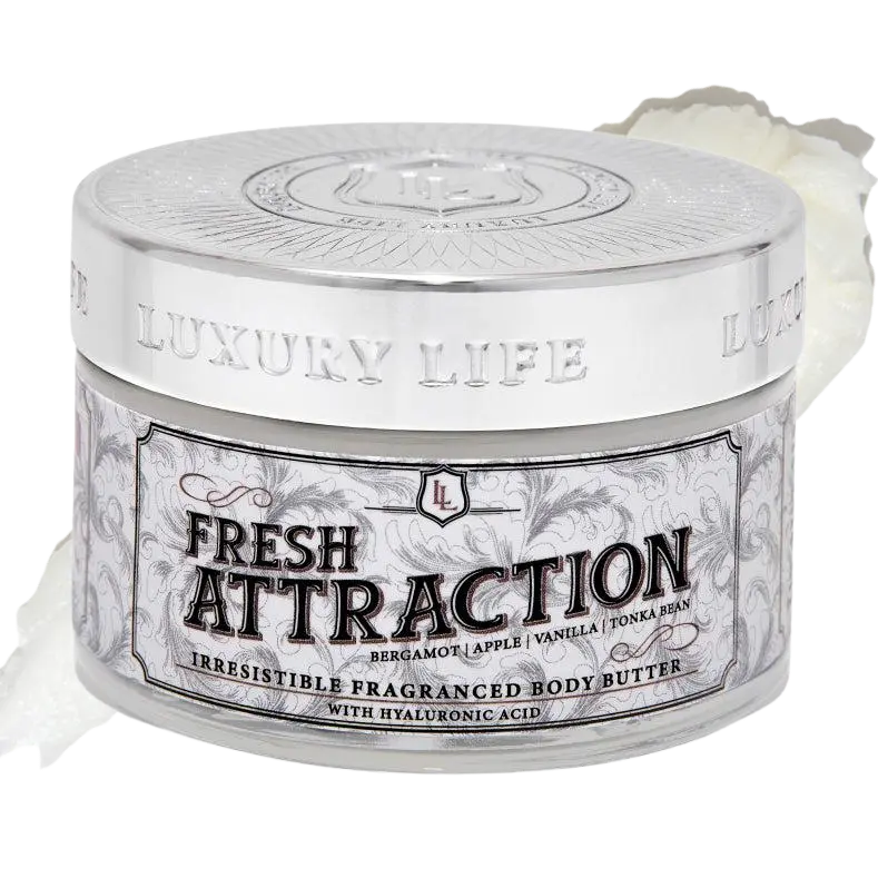 Fresh Attraction Irresistible Body Butter | Bergamot, Apple & Vanilla | Hydrating with Hyaluronic Acid