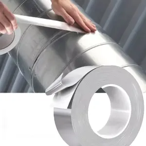 Aluminum Foil Tape Range Hood Water Heater Pipe Bandage Sealing Pot Sticker High Temperature Resistant Seam Sticker