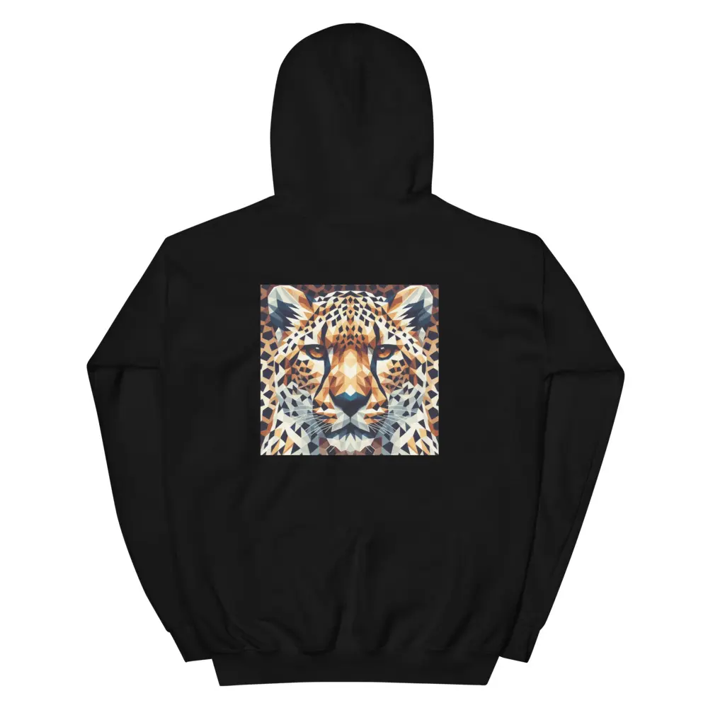 Divine Duchess Cheetah Animal Print Unisex Hoodie Athletic Sweater Pullover. Casual Menswear Casual Menswear Fabric Long Sleeve Soft Spandex