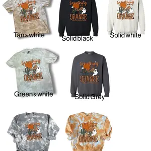 *Made to Order* Spooky something in the orange crewneck Cotton Casual