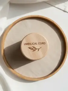 Mother's Day Gift Wooden Umbilical Cord Storage Box, Vintage Umbilical Cord Storage Box, Umbilical Cord Storage Box Valentine's Day Gift