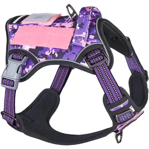 Tactical No-Pull Dog Harness for Large Dogs