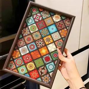 Versatile Storage Tray for Jewelry Tea Keys Snacks Fruits Desserts Cups Bathroom Stylish Home Decor Gift Ideal for Organizing Essentials