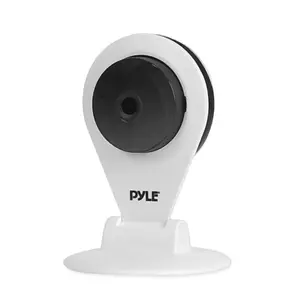 Indoor Wireless Security Camera - HD720p, Night Vision, Motion Detect, White