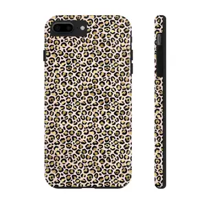 Pink Gold Leopard Phonecase iphone 16 pro max case