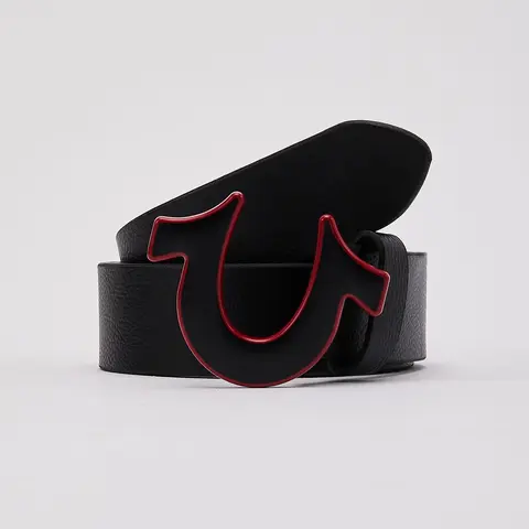 Mens True Religion Indo-Sage Horseshoe Belt