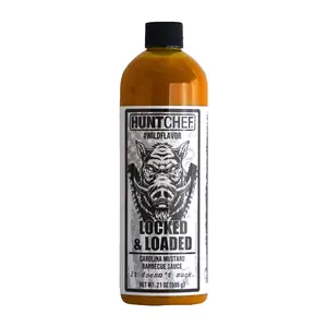 HuntChef Locked & Loaded - Carolina Mustard Barbecue Sauce - 100% Made in America
