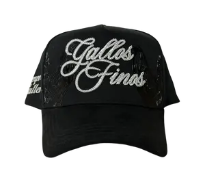 CAP FANS GALLOS FINOS BLACK SNAPBACK HAT CFGALLOSFINOS BLK