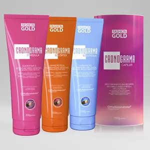 Kit CRONOGRAMA Hair Care System - Fashion Gold