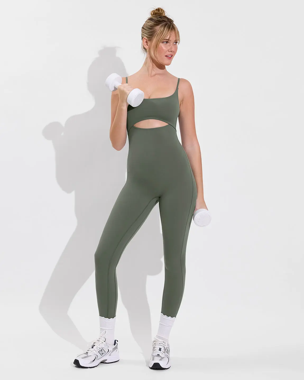 Peak Playsuit 27" - Agave