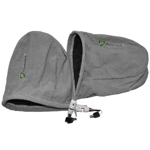 Prokevlock - Vehicle Side Mirror Covers with Lock - Anti-Theft Mirror Cover with UHMWPE & HPPE Level V - Fits all Cars, SUVs, and Most Trucks - Protection from Ice & Bird Droppings