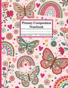 Primary Composition Notebook k-2: Draw and Write Journal with Picture Space, Paperback