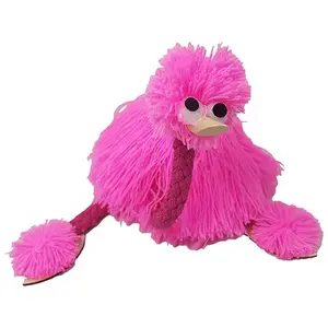 Ostrich Marionette Toy - Hand Made Interactive Puppet for Cats - String Doll Pet Toy with Elegant Design, Cat toys