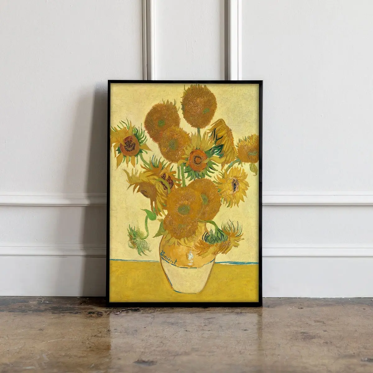 Sunflowers Print, Van Gogh Poster, Still Life Wall Art, Room Decor Unframed