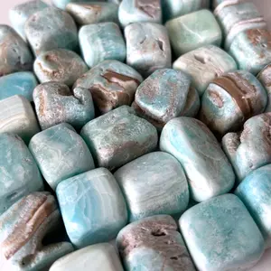 Blue Aragonite Tumbled Stone