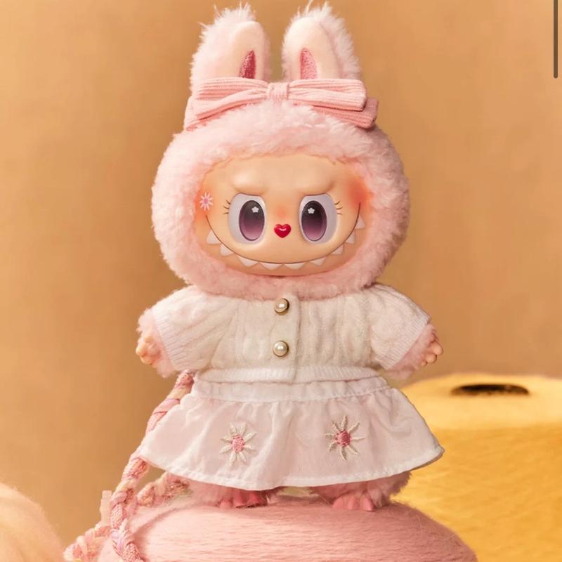 Pop Mart Labubu The Monsters Mokoko Fall into Sweaters Series Vinyl Plush Pendant